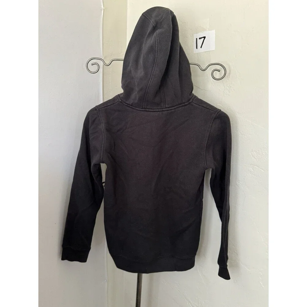 NFL Raiders Youth Hoodie Black Pullover Sweatshirt Size M 10/12
